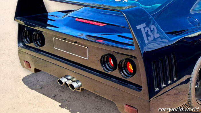 El Falso Ferrari F40 Lastima Un Deportivo Alemán Y Nuestros Ojos | Carscoops